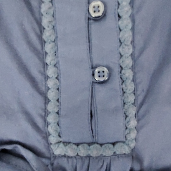 Motherhood Maternity Blouse Navy - Picture 3 of 11